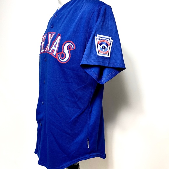 Majestic Texas Wallace #25 baseball shirt Medium - Picture 8 of 8